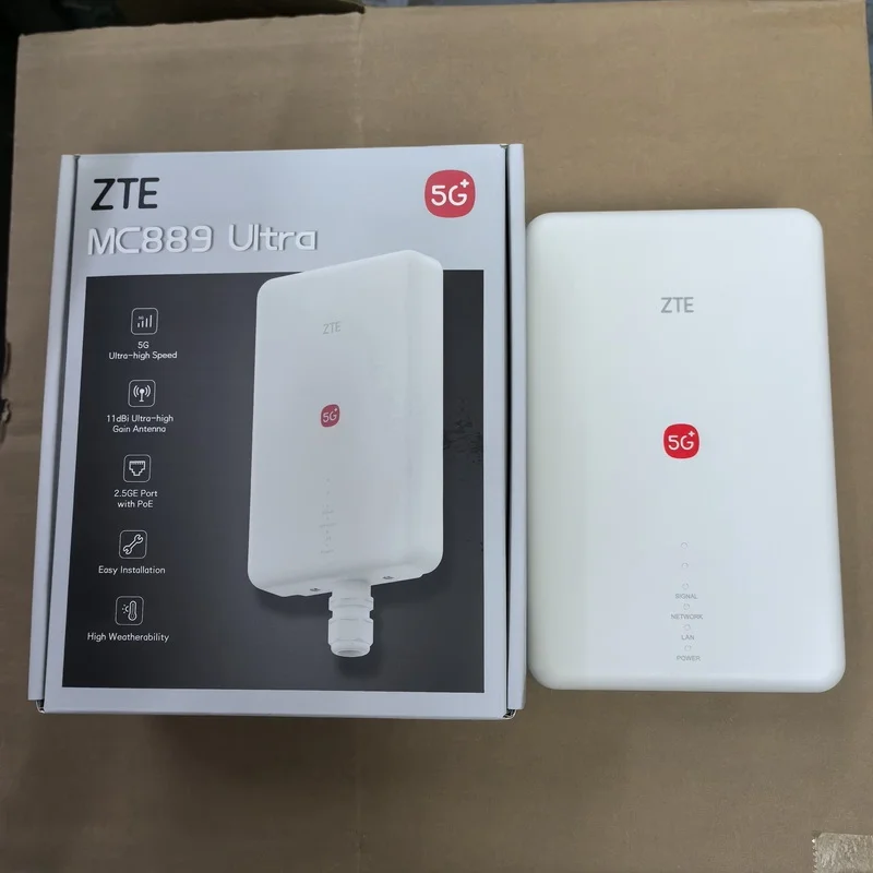ZTE 5G Outdoor Router MC7510D 11dBi 2.5GE Port POE 5G 4G LTE CAT16 Wireless CPE Router MC889 Ultra With Sim Card Unlocked