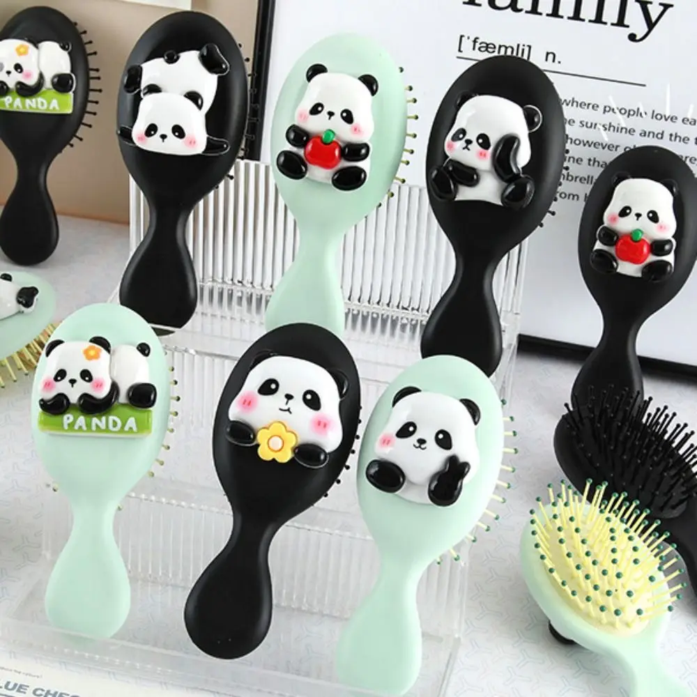 

Portable Cartoon Animal Airbag Hair Comb Anti Static Makeup Tool Massage Comb Cute Durable Panda Hair Brush Children/Girls