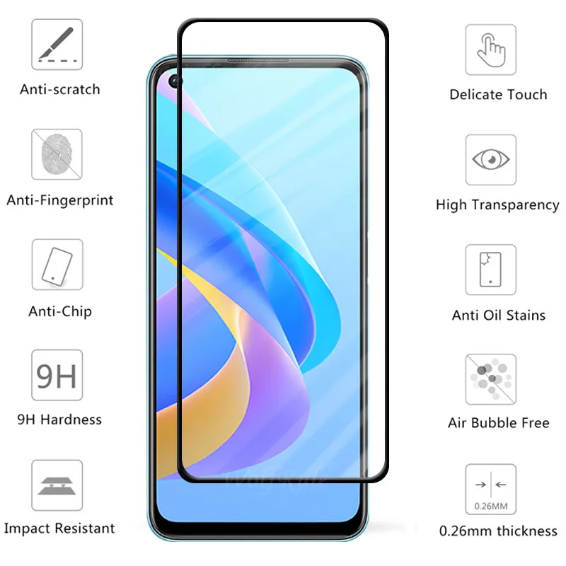 4 в 1 для OPPO A76 стекло для OPPO A76 закаленное стекло 9H полное покрытие Защита экрана для OPPO A36 A96 A 76 36 96 A76 стекло для объектива