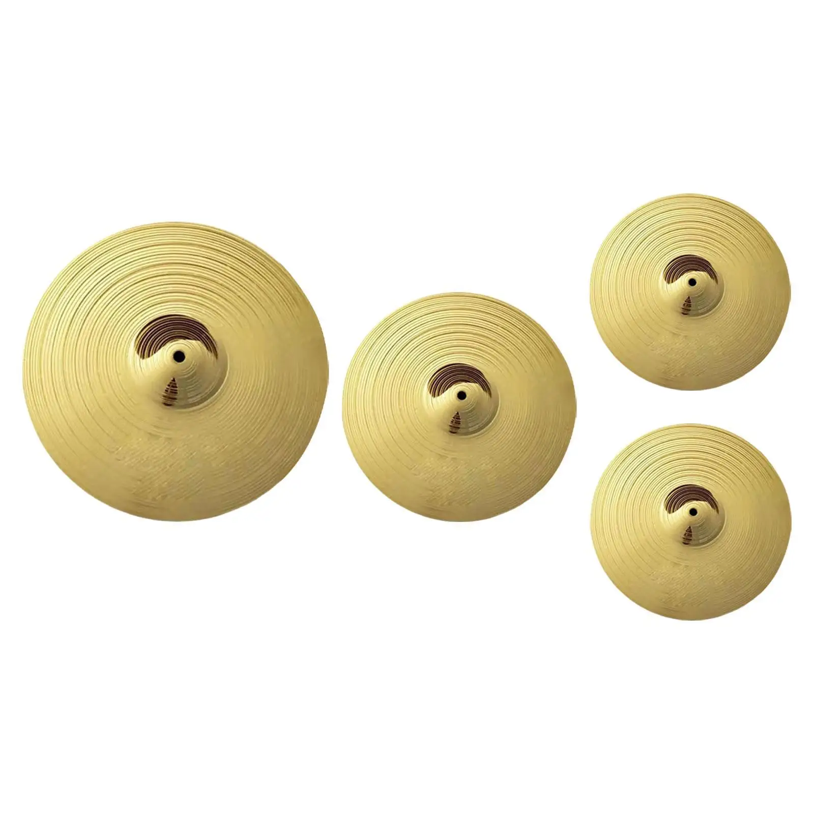 Crash Cymbal Crash Percussion Drum Players Alloy Golden Beginner Accessories