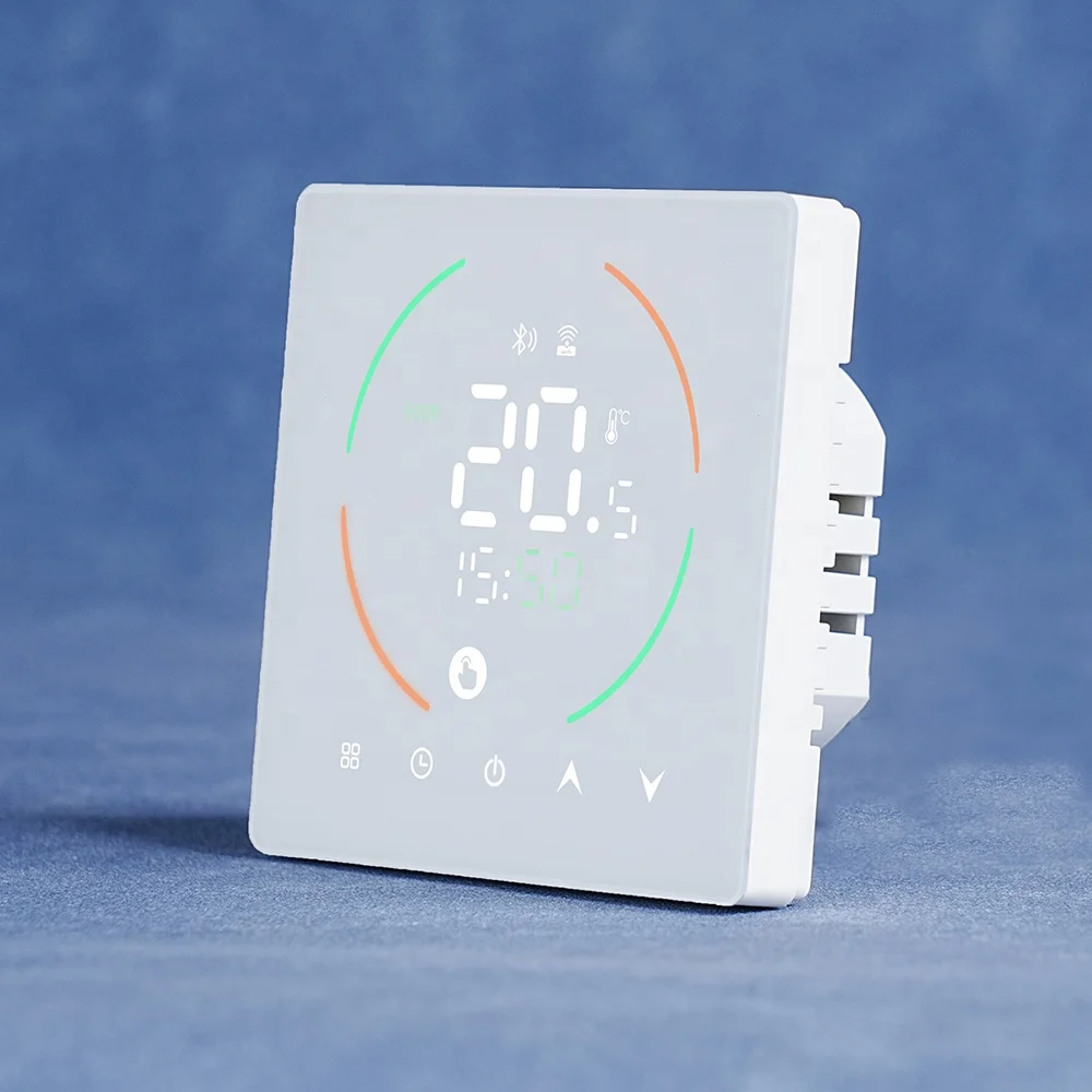 Power Off Memory Design Smart Home Temperature Controller Programmable Smart Thermostat For Electric Floor Heating System