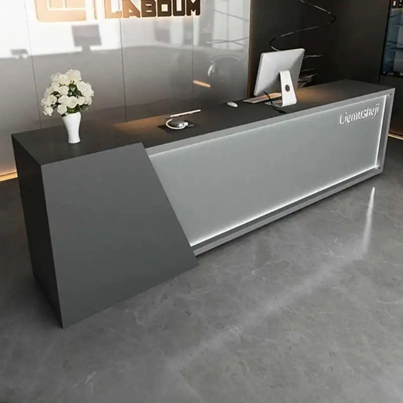 

Современные стойки регистрации Офис Школа Простой ресторанный прием Бесплатные церковные целлюлозы Роскошная мебель Mostrador Negocio