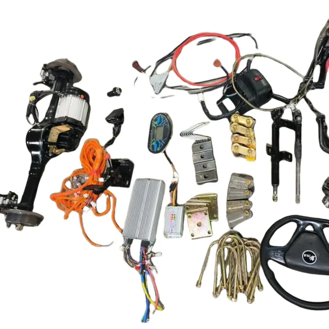 

4 Wheel Cheap 4x4 Heavy Duty Electric Mini Car Chassis Frame Platform Right Hand Drive Kit