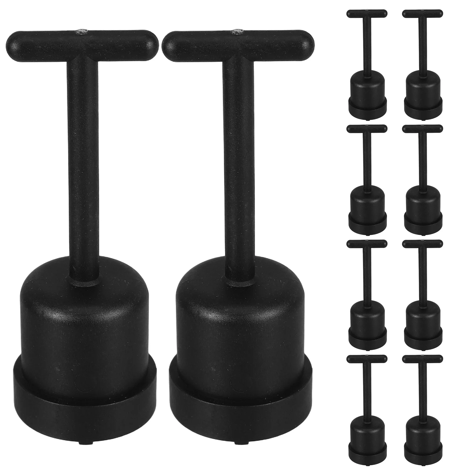 

10Pcs Plastic Wrench G9 Lamp Holder Socket Tool Hexagonal T-Type Lightweight Design Easy Removal Light Bulb Ring Home Office