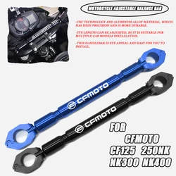 Dla CFMOTO CF125 250NK NK250 NK300 NK400 650NK kierownica motocykla regulowane uchwyty uchwyt kierownicy poprzeczka