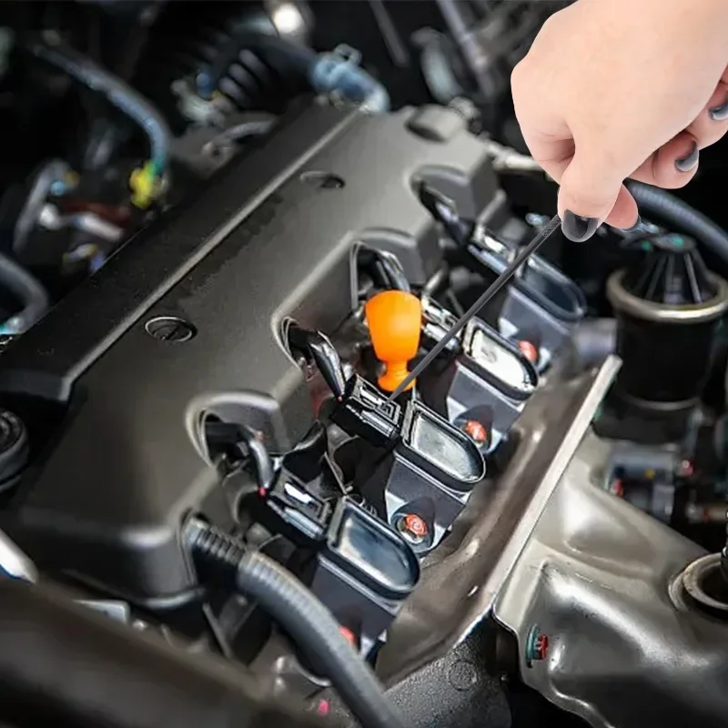 Extrator profissional de gancho de precisão, ferramentas de reparo de automóveis, 4/10 peças, conjunto de driver de vedação de óleo verde automotivo, ferramenta de remoção de anel o