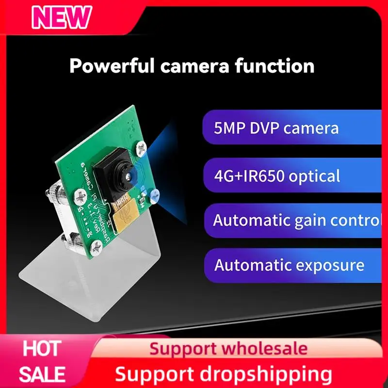 Superior HR01 Wifi Halow Module Pi-Camlow For Raspberry Pi HAT 5MP Camera 2KM Range 32.5Mbps Mesh Networking