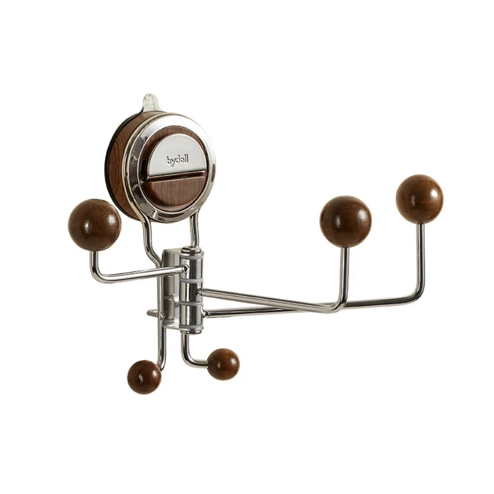 

Practical Wall Mounted Suction Cup Hook Traceless Removable Shower Hooks Rotatable Reusable Bathroom Towel Hooks Kitchen