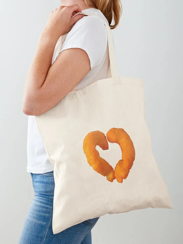 I heart Cheese Puffs Tote Bag bag for beach personalized tote bag Canvas shoulder Canvas Tote