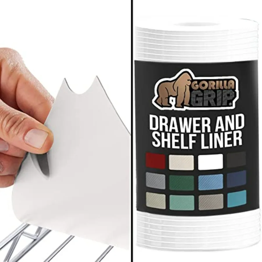 مجموعة بطانة أرفف سلكية مكونة من 4 بطانة درج مضلعة لخزائن المطبخ 14 × 36 بطانة رف سلكية شفافة مع قبضة قوية 17.5 × 20 Ri