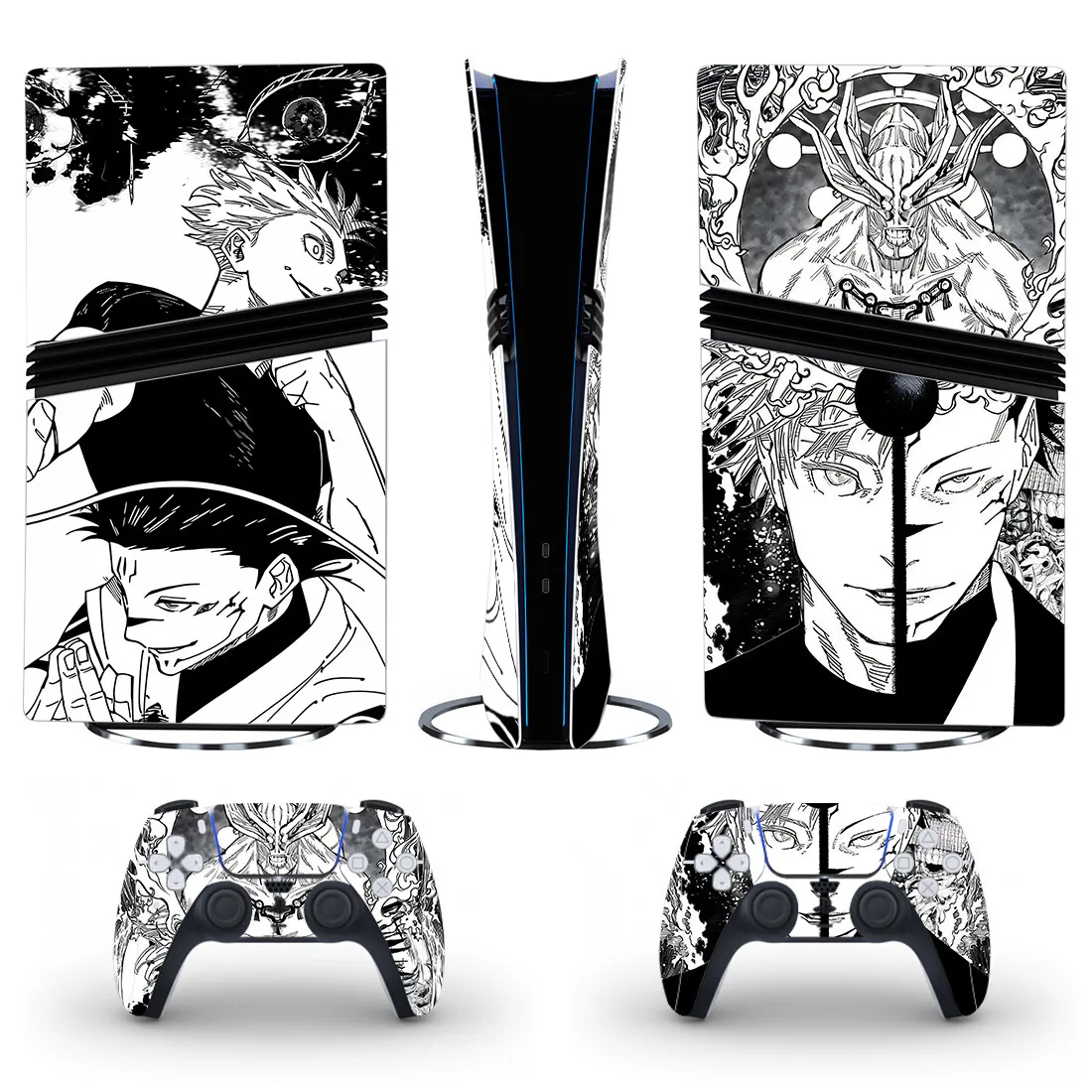 Jujutsu Kaisen Gojo New PS5 Pro Digital Skin Sticker Protector Decal Cover for Console Controller PS5 Pro Sticker Vinyl