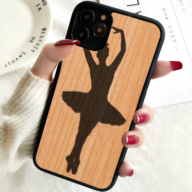 5 5S SE 2020 Phone Cover Case for iPhone 6 6S 7 8 PLUS X XS XR 11 12 13 MINI 14 PRO MAX Rubber Silicone  Ballerina Dancer Scarpe