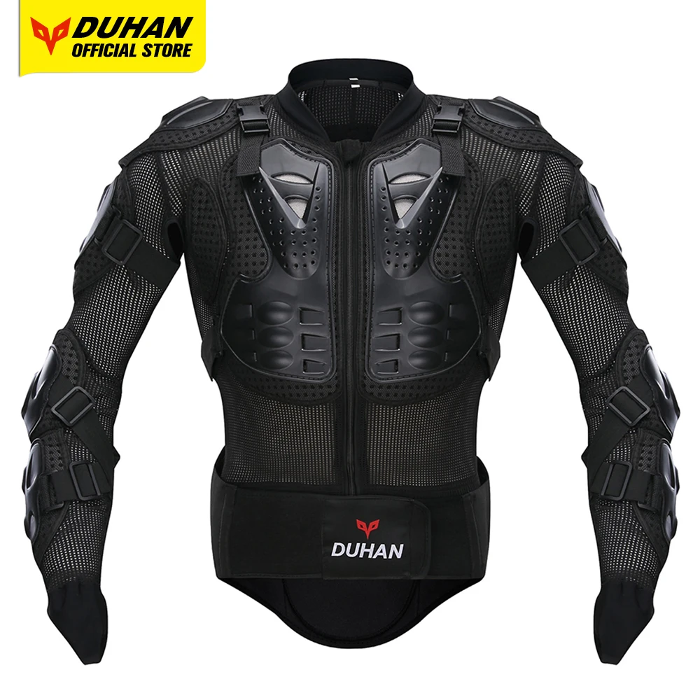 Duhan Motorfiets Vest Body Armor Motorfiets Armor Bescherming Moto Racing Body Protector Jacket Motocross Apparatuur Accessoires