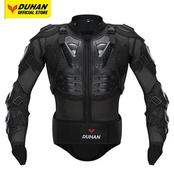 DUHAN Motorcycle Vest Body Armor Motorcycle Armor Protection Moto Racing Body Protector Jacket Motocross Equipment Accessories