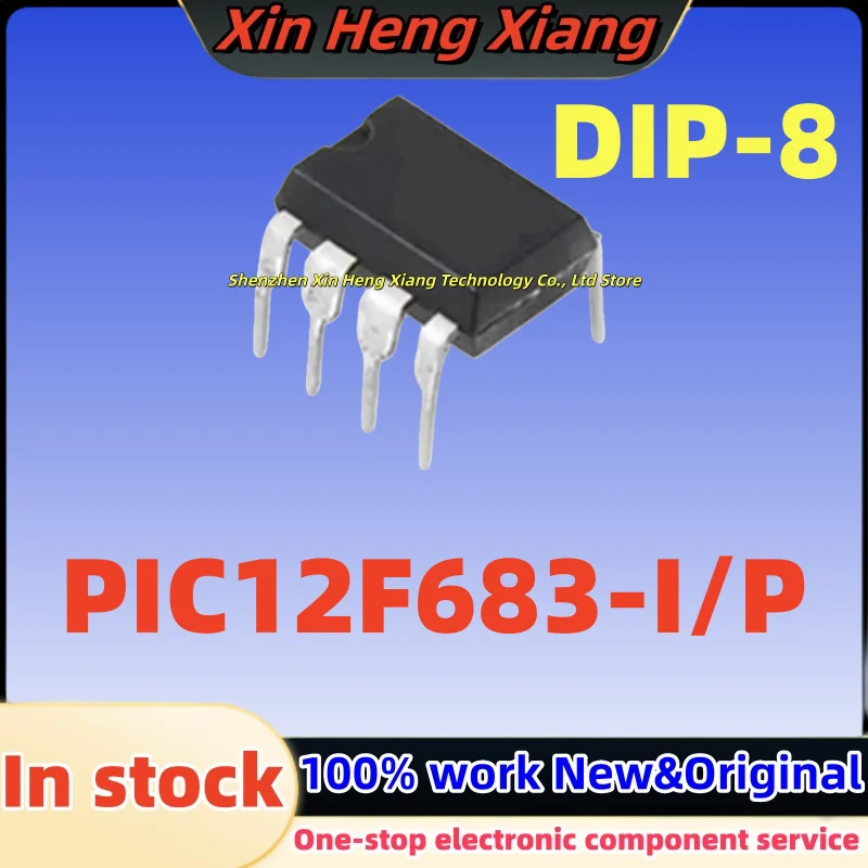 

(5-10pcs) 12F683 PIC12F683 PIC12F683-I/P DIP-8