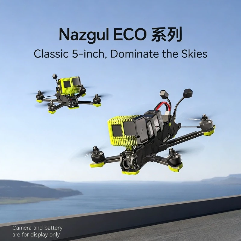 

IFlight Nazgul XL5 ECO BNF -6S Power 5mm Arm Compatible Carbon Frame FPV Racing Drone for Freestyle Beginners Ready-to-Fly Kit