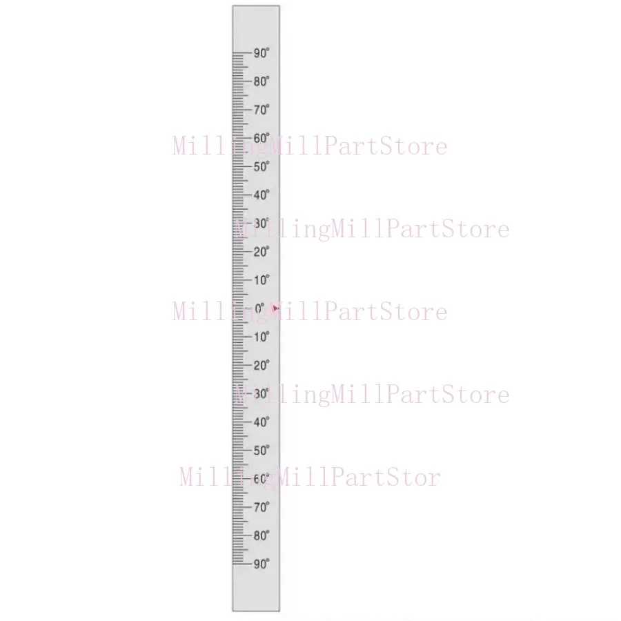 Milling Machine Part Degree Angle Plate C3 Aluminum Micrometer Scale 90-0-90 Lathe  CNC Accessories
