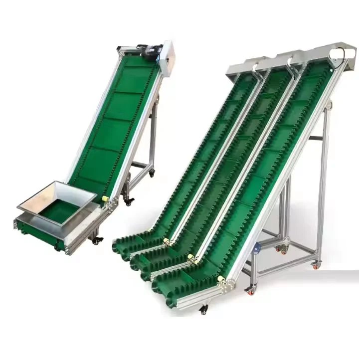 

Lifting Pvc Belt Conveyor System and Skirt Conveyor Conveyor Lines.