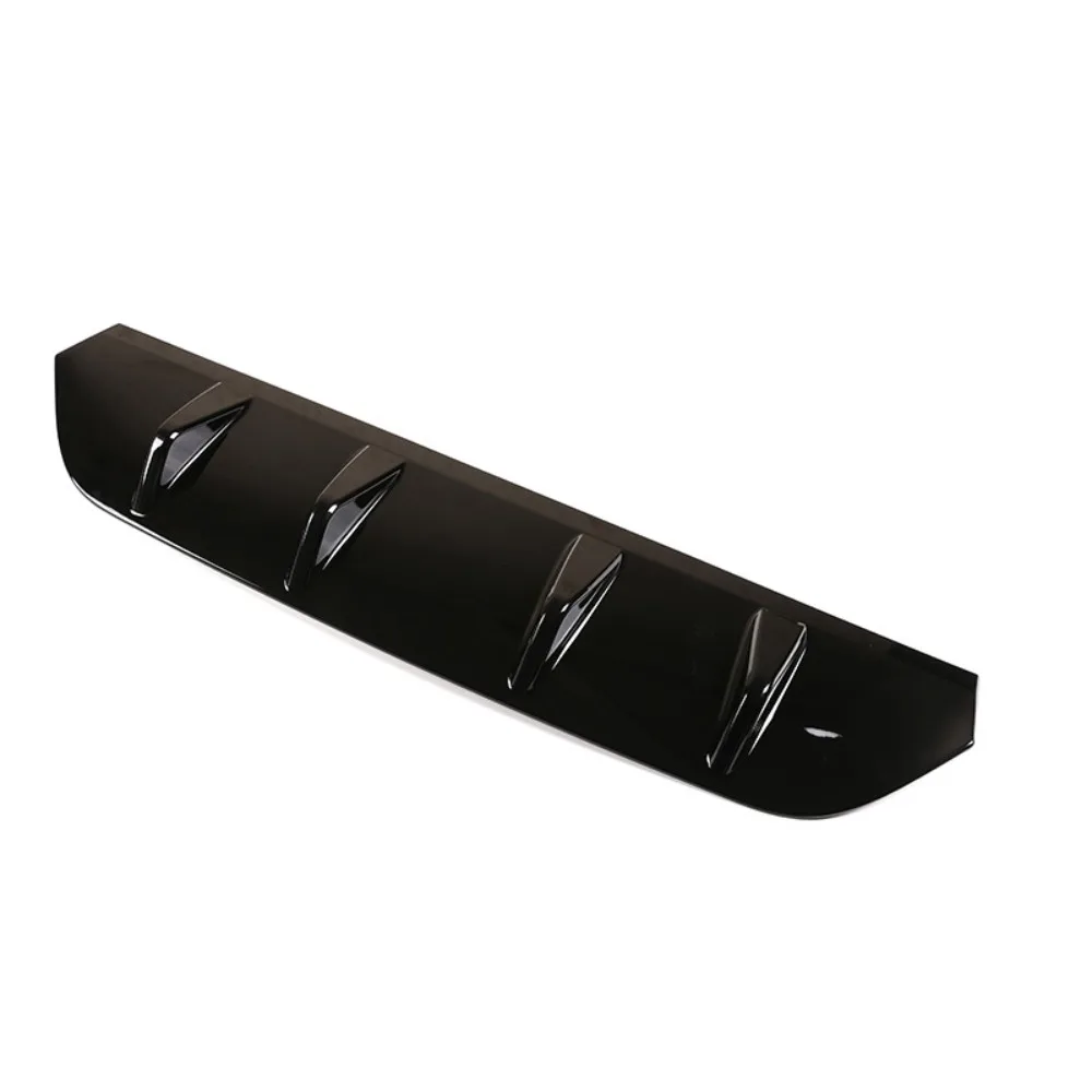 

Car Rear Bumper Spoiler Cover For Mercedes Benz GLC Class 2020-2021 Trim Shark Fin Spoiler Lip Diffuser ABS Car Accessories