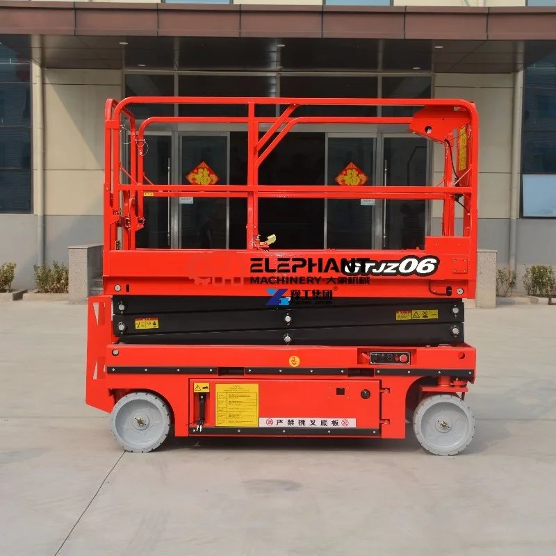 2026 CE Approved Hydraulic Lifting Platform New Stock Mobile Construction Farm Retail 1000kg Engine Pump Gear Motor Engine