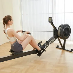 Seated Rowing Machine Dynamic Rowing Exercise Machine Indoor  Wind Resistant Rowing Machine Home Gym