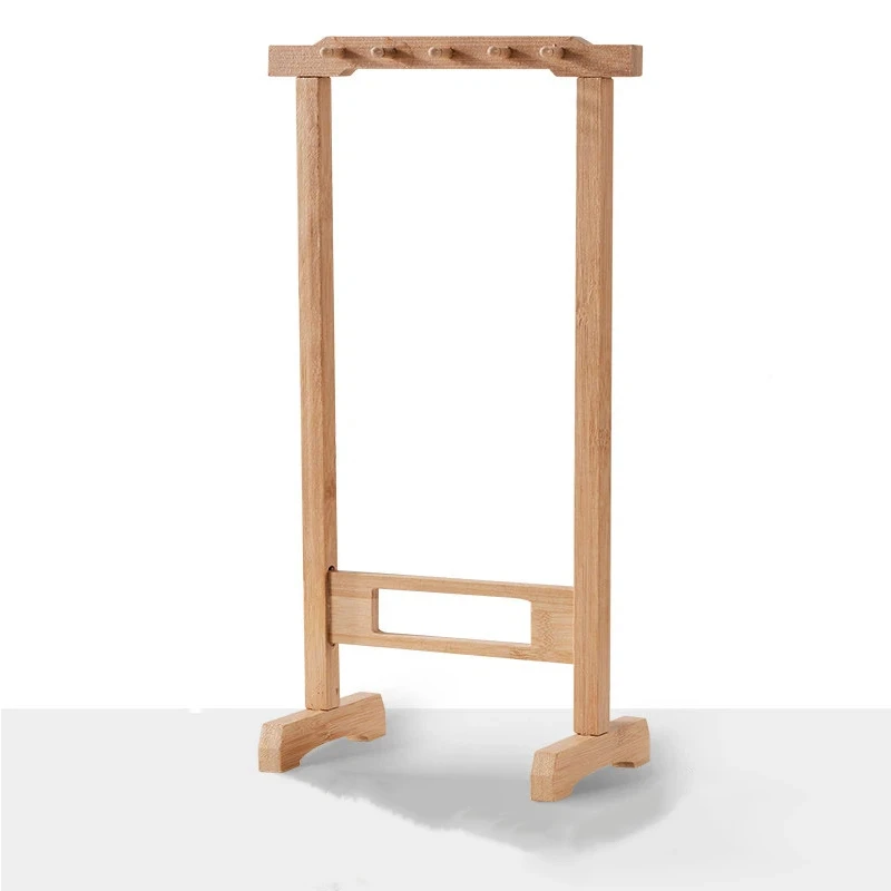 Chinese Calligraphy Brush Hanger Holder Wood Brush Penholder Hanging Caligrafia Pen Holder Creative Pen Holder Desktop Ornaments