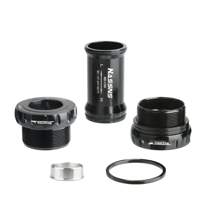 Keramik-Innenlager BB68 BB92 68 73mm Gewindelager 1,37x24 TPI für MTB und Rennräder – Detail 11