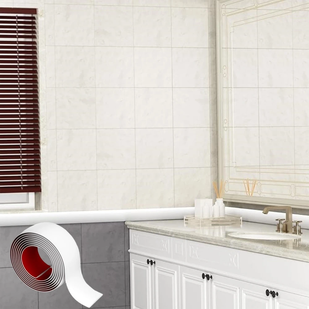 

1 шт., 2 мX4 см, переходная полоса для деревянного пола из ПВХ, закрывающаяся кромка, самоклеящаяся полоса для швов, плоская пряжка, Dge Pressing