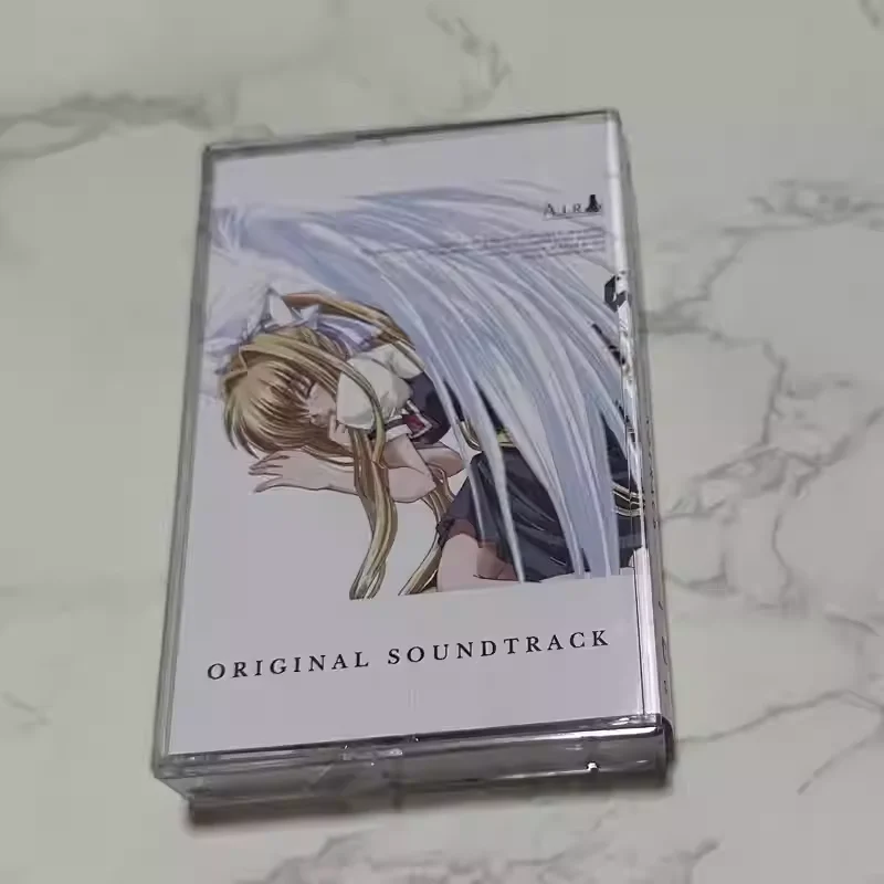 

Japanese Anime Soundtrack Album Key Sound Team Cassette Tape AIR Original SoundTrack Audio Cassette Party Music Collection