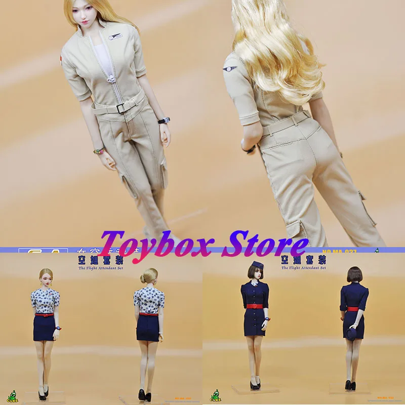 

CUKE TOYS 1/6 масштаб женская фигурка SA/D комплект одежды стюардессы аксессуар для 12 "солдат кукла украшение тела