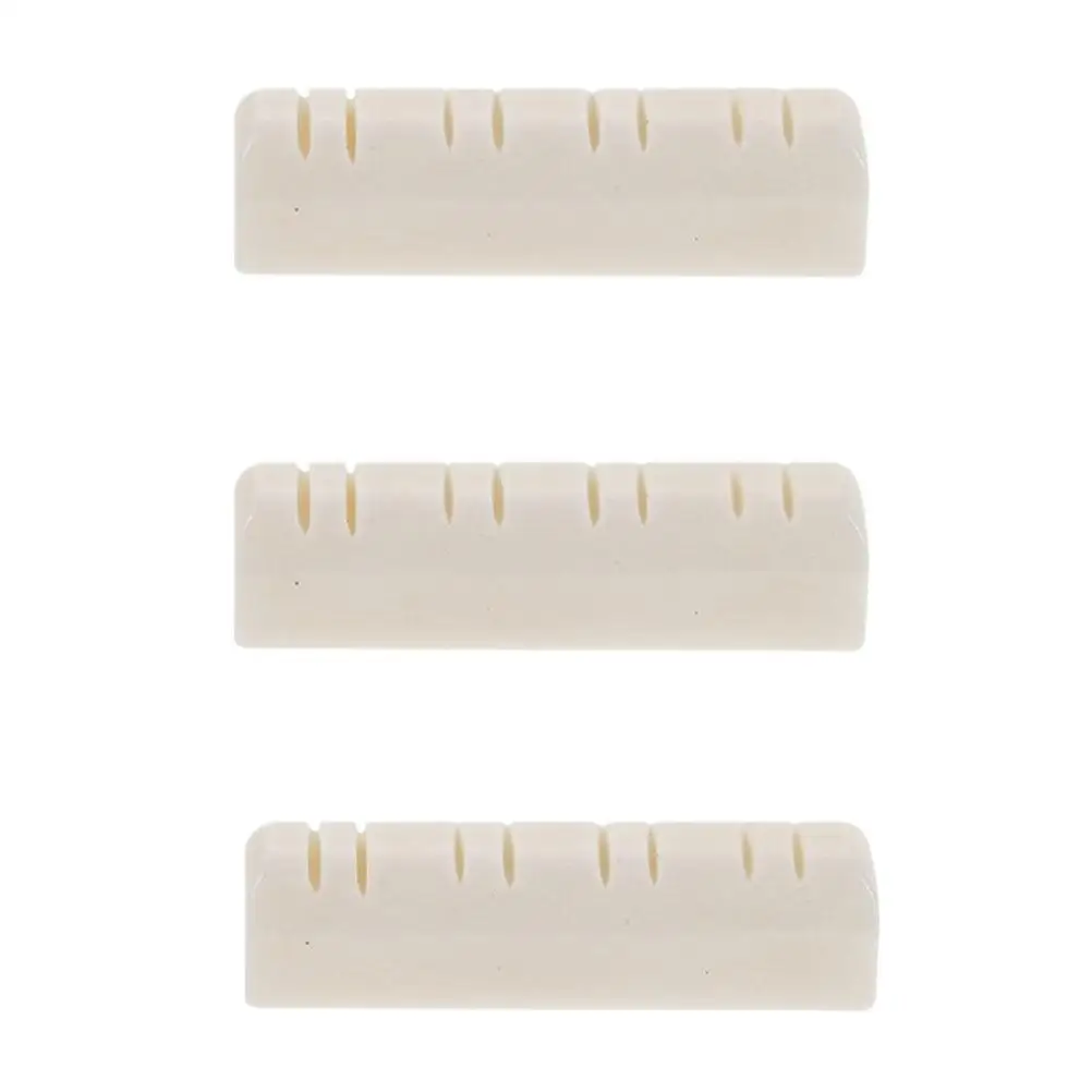 3 Pcs Mandolin Pillow Bridge Nut Accessories Beef Bone String Replacement Parts
