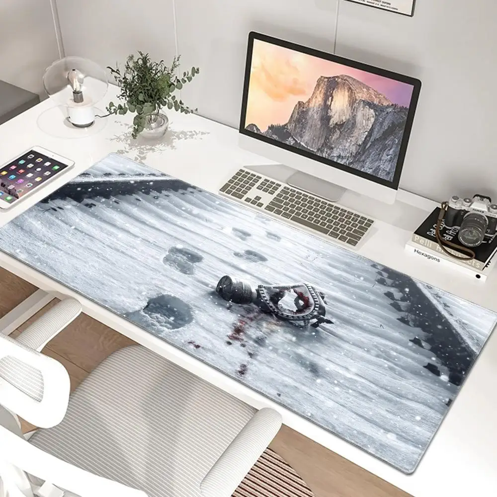 

Mouse Pad Large rubber mouse pad with lock edge computer gamer HD Metro Exodus printing desk pad keyboard pad