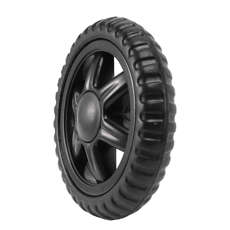 

【SEE】Резиновая дорожная тележка для багажа Hot Wheel — черная (8 шт.)