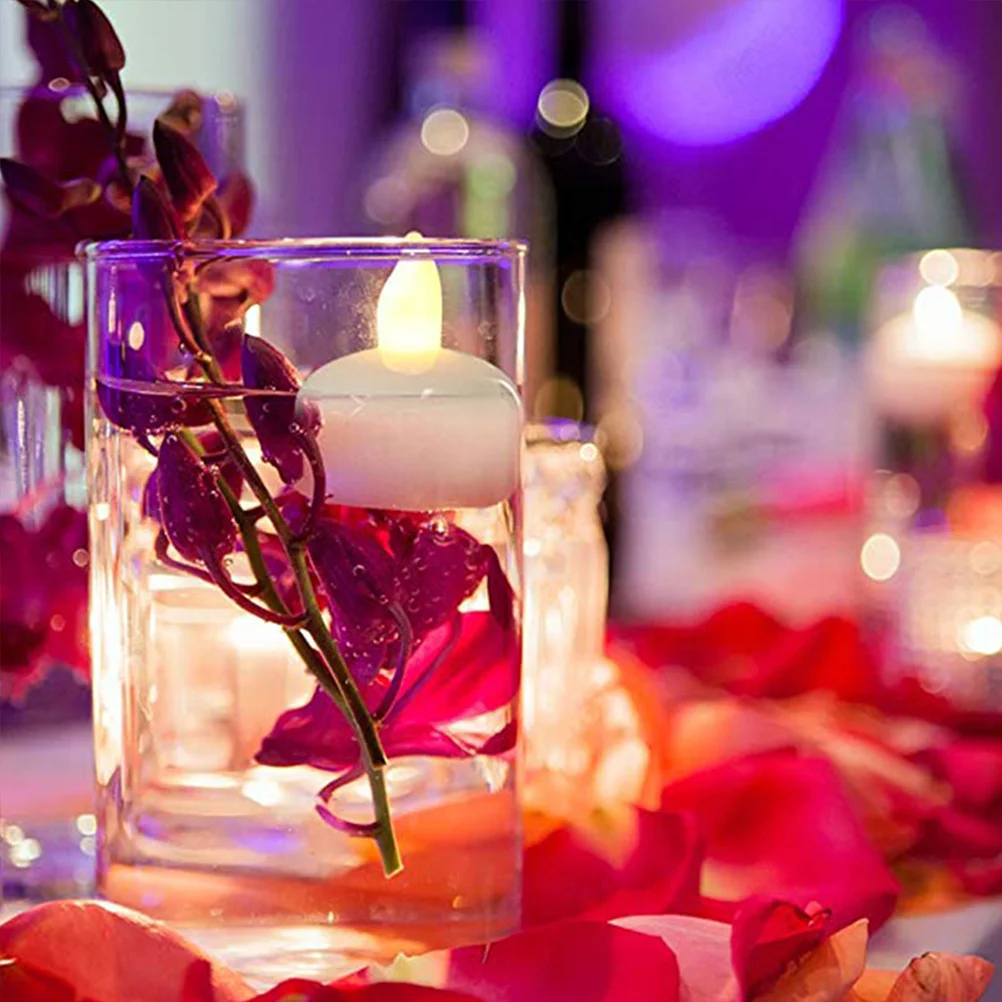 

2Pcs Floating Waterproof LED Lights Decorative Lamps for Wedding Engagement Christmas Party Decoration