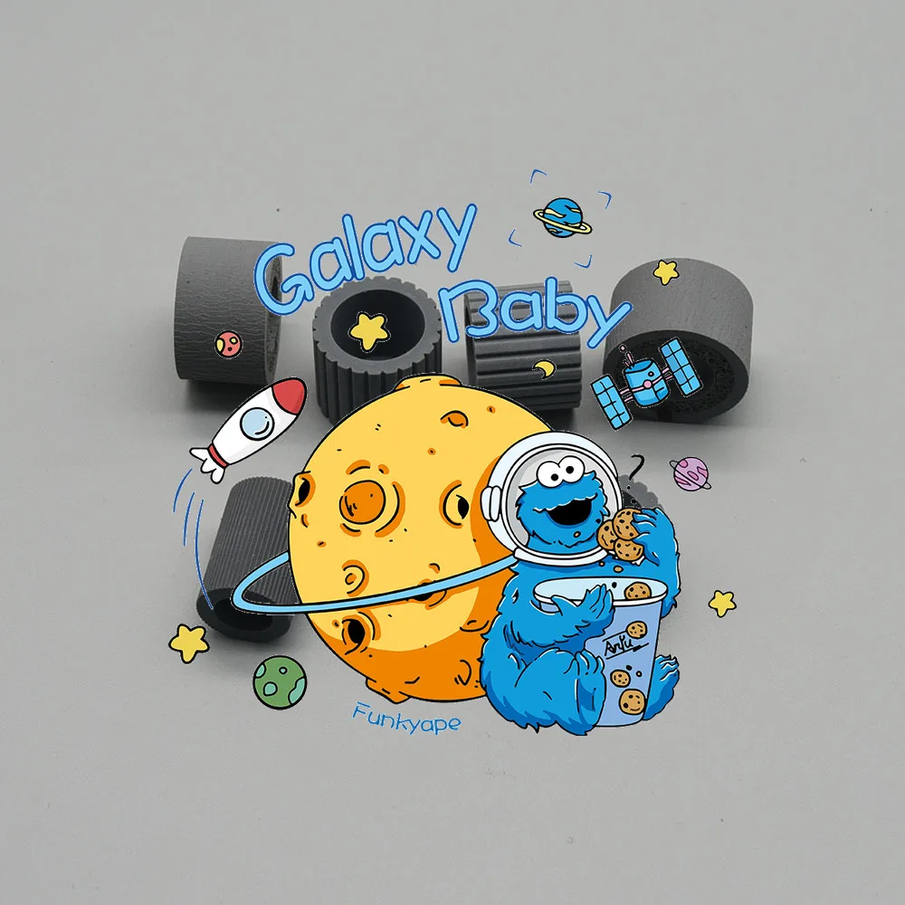 

5X L2755-60001 L2756A Roller Replacement Kit Tire Rubber for HP ScanJet Enterprise Flow 5000 s4 / 7000 s3 / 3000 s3