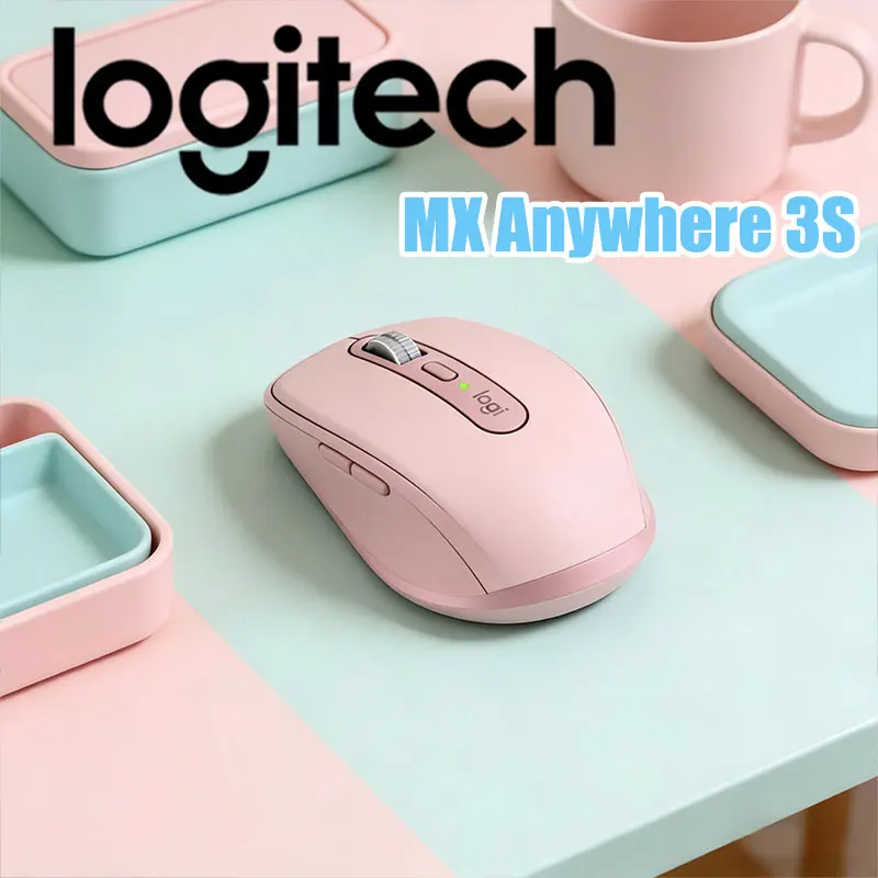 

Доступная бесшумная беспроводная мышь LogitechMX3S, подходящая для различных компьютеров, идеально подходит для домашнего офиса и учебы, рекламная распродажа