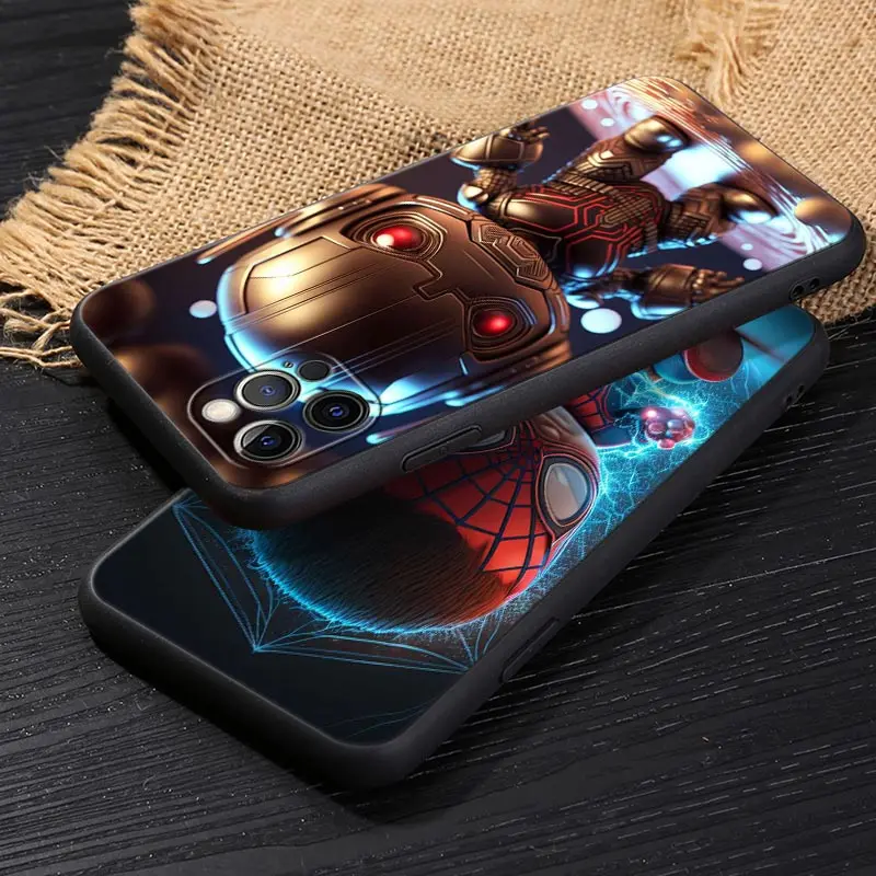 Baby Marvel Venom Groot Funda For iphone 15 14 Case For iPhone 11 12 13 Mini 14 15 Pro Max XS X 7 8 Plus SE Cute Case Soft Cover