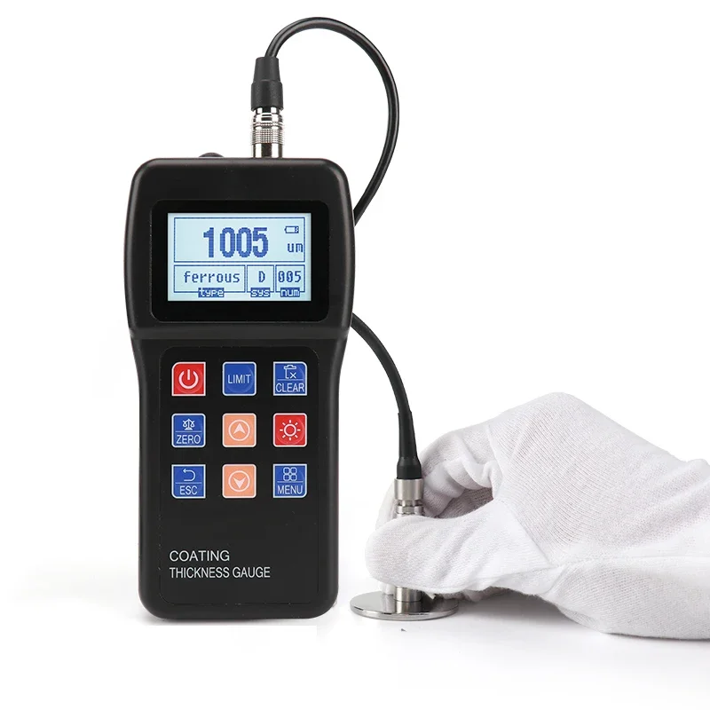 JITAI6103 In Stock Digital Electronic Dry Film Coating Thickness Gauge Car Paint Coating Thickness Gauge