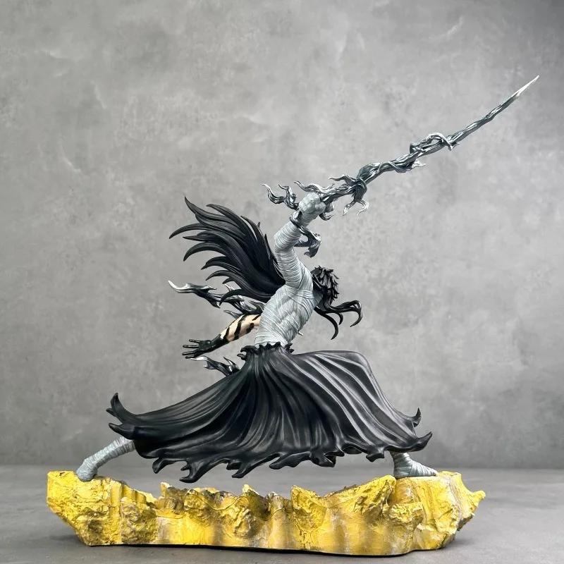 23cm Bleach Hollow Ichigo figura de acción muñeca coleccionable Saigo No Getsuga Tenshou Hollowfied Kurosaki Ichigo estatua modelo Juguetes