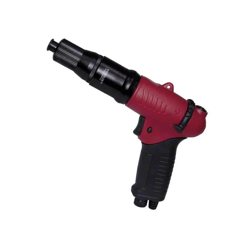 Pistol Grip Pneumatic Screwdriver Adjustable Shut-Off Clutch 1.5-9.5 N.m Torque Range M3.1-M6.0 Screw Size Assembly Use