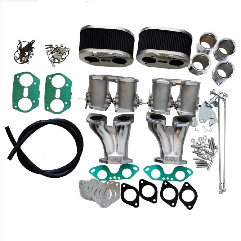 

Dual 48 IDF Throttle Body with Horn TPS Plug Filter Split Type for T1