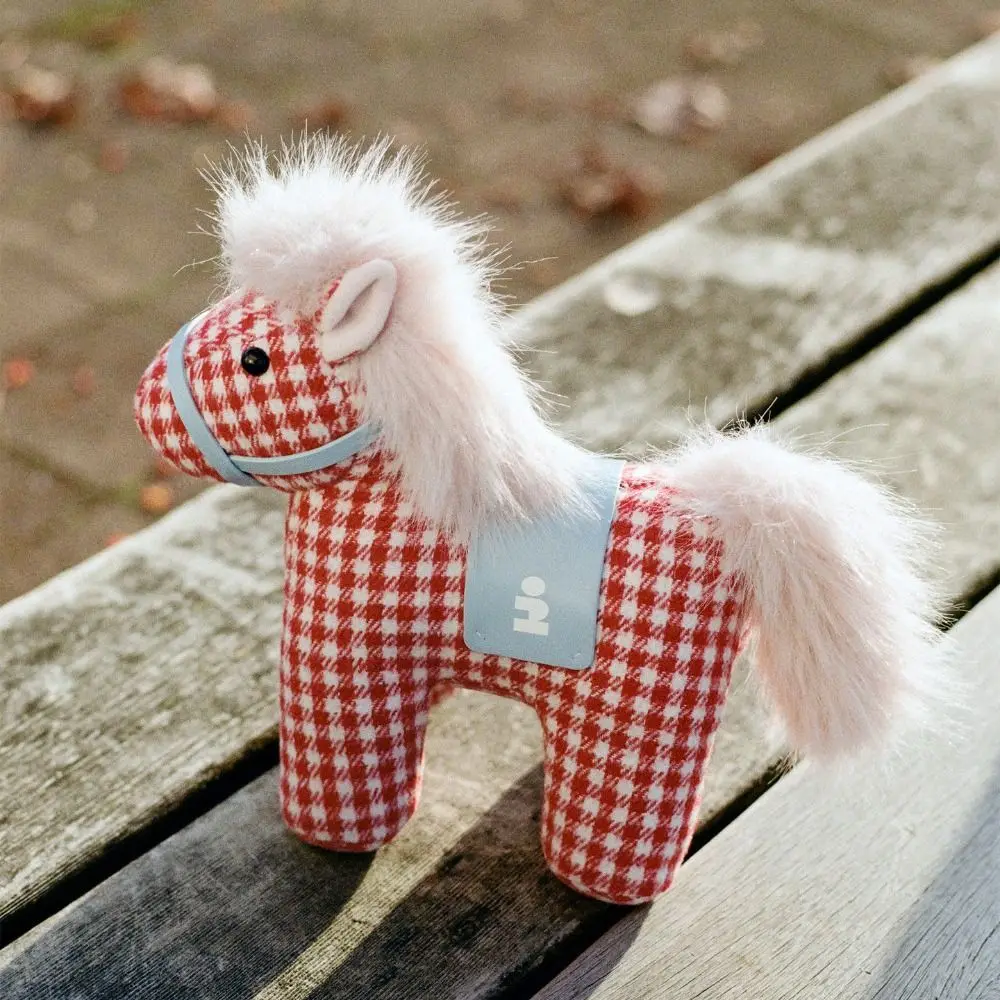 Material Lucky Year Horse Bag Charm Limited Edition Meaningful Design Feng Shui Zodiac Purse Accessory Stuffed Design Soft