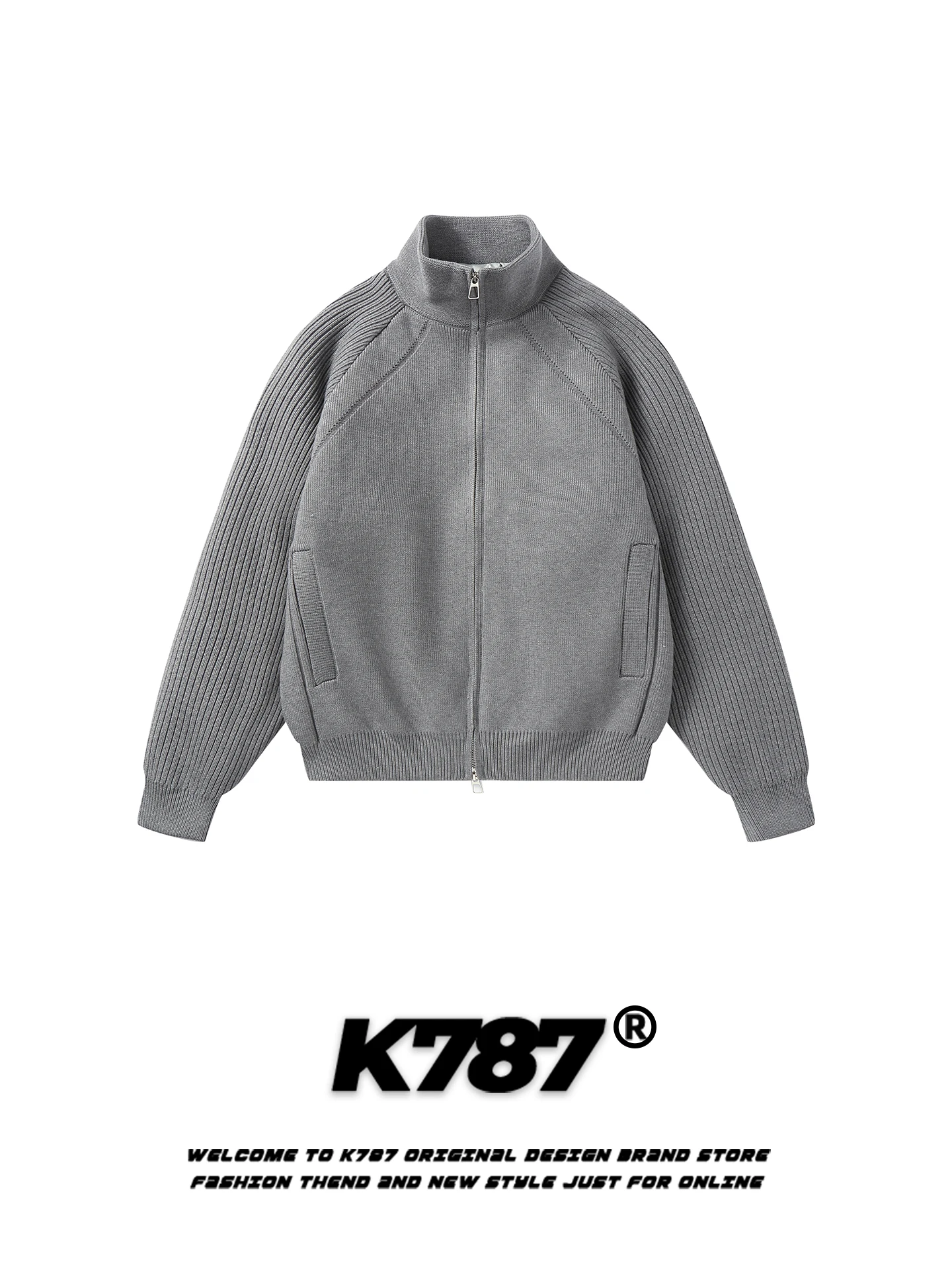 

K787 American Retro 90 White Du down Stand Collar Puffer Jaet Thi Warm Youthful Sle for Couples Outerwear