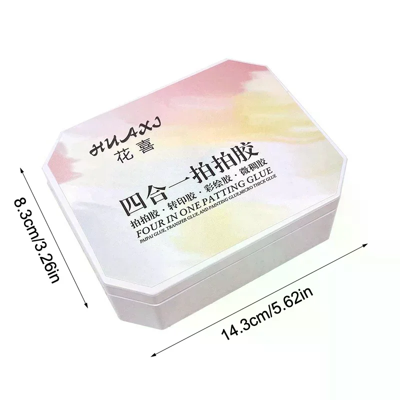 4 Kolory Nude Żel do Malowania Żel do Rysowania Paleta Żelowych Lakierów do Paznokci Francuski Lakier do Paznokci Żel UV Salon Kosmetyczny Holograficzny Manicure Narzędzie do Zdobienia Paznokci