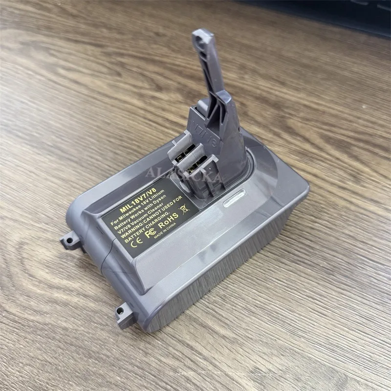 

Battery Adapter Converter MIL18V7V8 for Milwaukee 18V Battery Convert To for Dyson V7 V8 Animal Cordless Stick Vacuum Cleaner