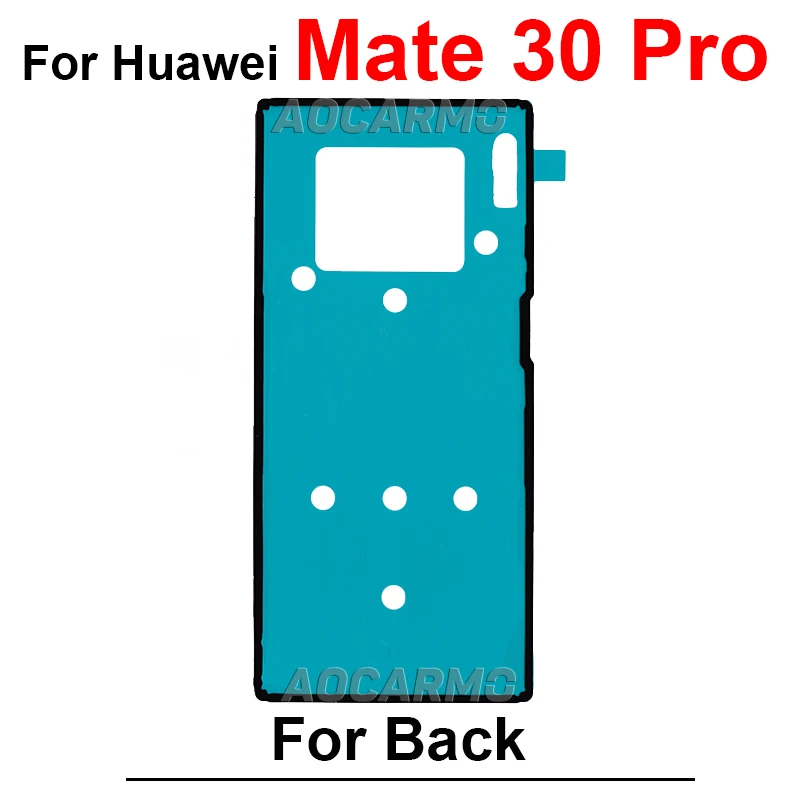 For Huawei Mate 10 20 30 40  Pro 20Pro 30Pro Rear Door Housing Back Cover Adhesive Sticker Tape Glue Replacement