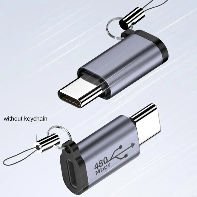 G8TA Micro USB sang mini USB Type-C Bộ chuyển đổi nữ sang micro USB chuyển đổi nam kết nối nhôm hợp kim