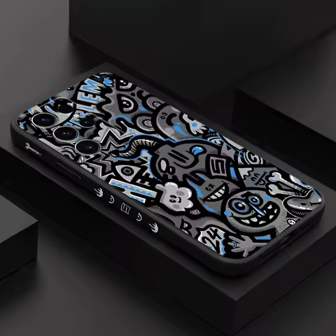 Blast Monster Phone Case For Samsung Galaxy S25 S24 S23 S22 S21 S20 S10 S10E Ultra Plus FE Note 20 Ultra 10 Plus Cover