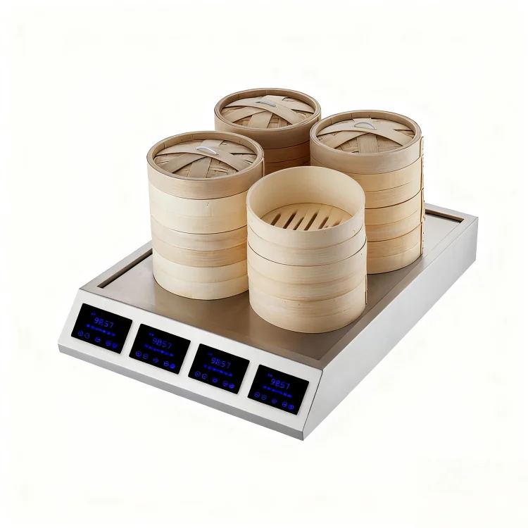 Factory Price Commerical Steam Buns Countertop Food Steamer Catering Equipment