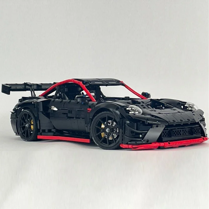 New MOC-182607 TG Supercar 1:8 Scale Racing Car Hypercar Racing Car Model Assemble Car Building Blocks Kids Toys Birthdays Gifts